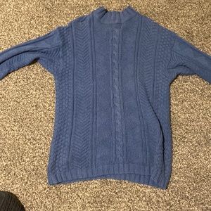 Vintage blue sweater sz M